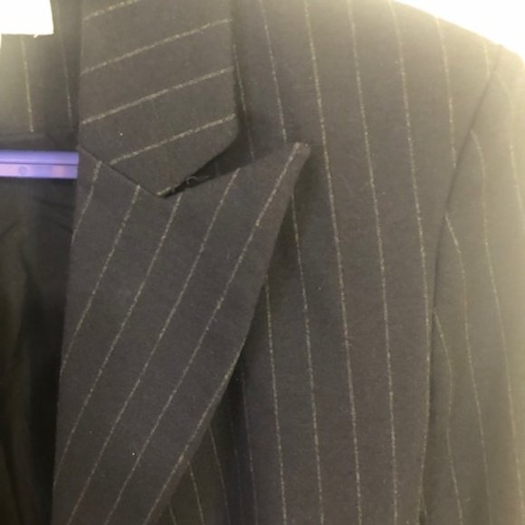 H&M womens business pinstripe blazer - Picture 2 of 3